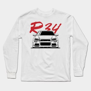 Skyline R34 GTR Long Sleeve T-Shirt